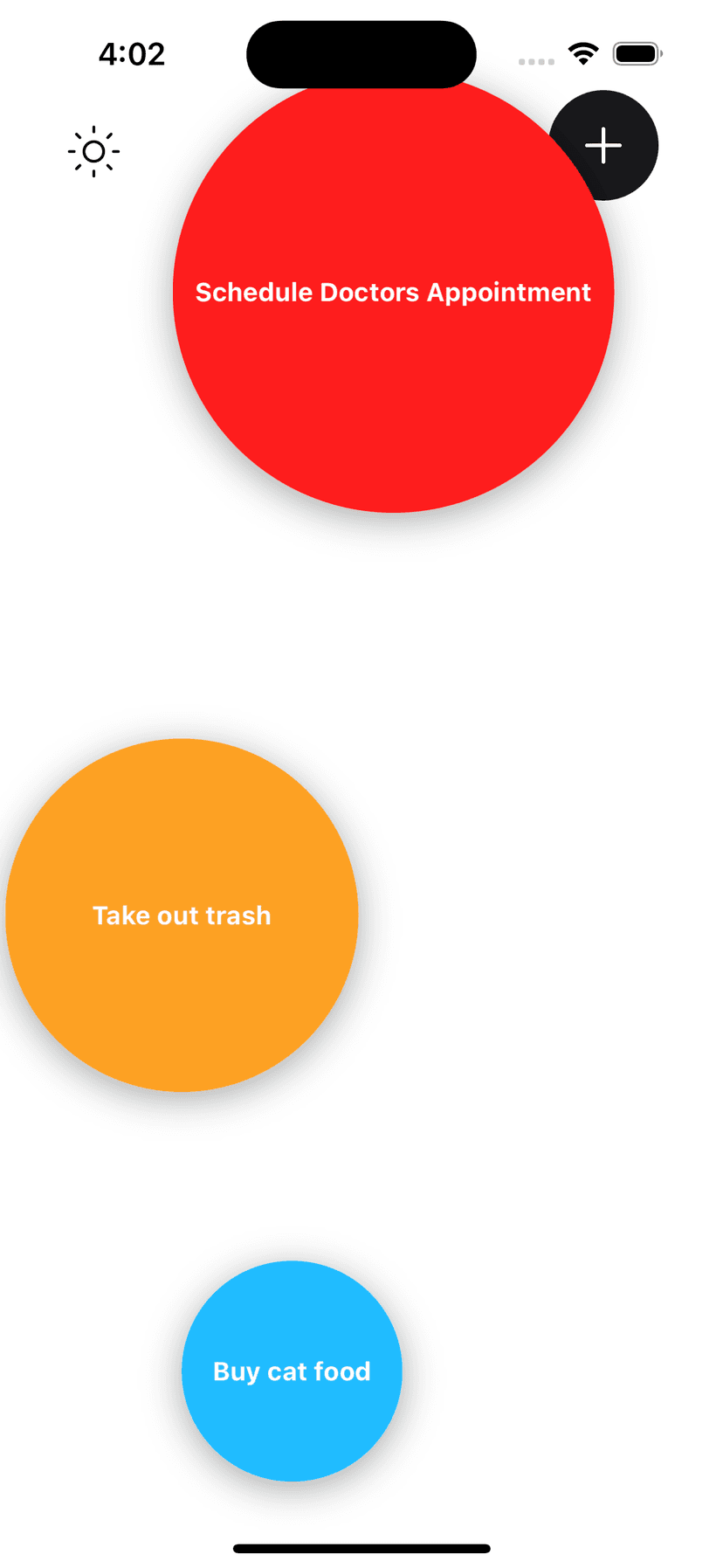 Bubble Tasks